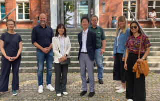 Delegation aus Japan von der Universität Osaka an der TU Hamburg.